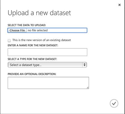 Update a New dataset